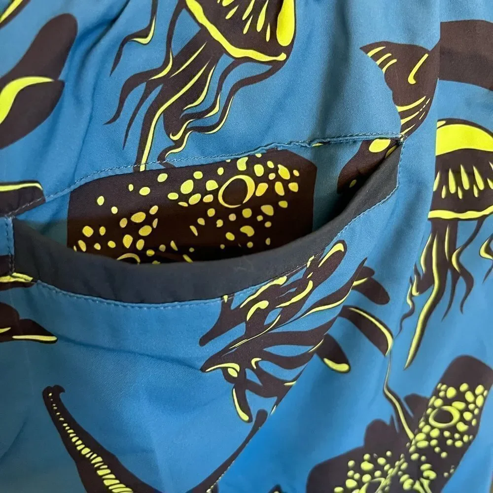 NWT GRACE KARIN Men's Quick Dry Swim Trunks Loose Fit Beach Shorts with Pockets